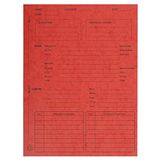 Exacompta 445105E Verzamelmap Legali, 25x32 cm, rood