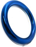 Black Label BlueBoy Donut Cockring RVS Blauw 40 mm