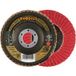 Rhodius JUMBO SPEED G disque lamelle grain 40 inox, acier 10 pc.