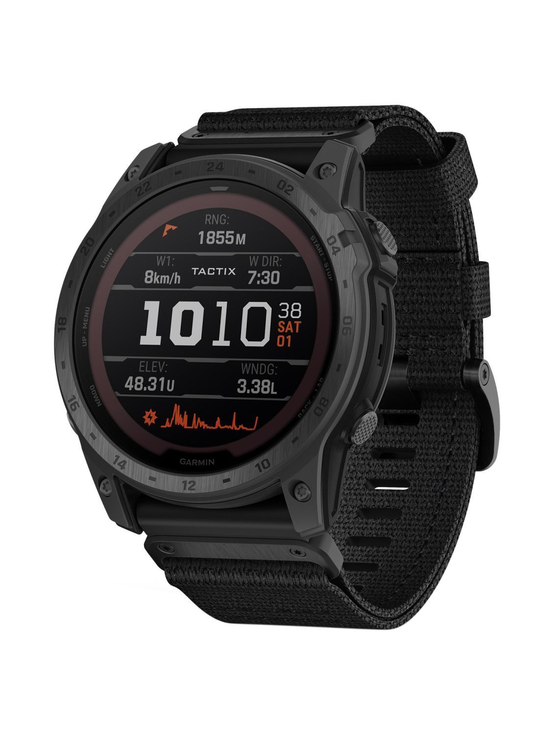 Garmin Tactix 7 Pro Ballistic Edition Smartwatch - Black