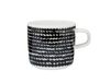 Marimekko Räsymatto Tasse à café 20 cl Noir-Blanc