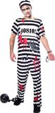 amscan Zebra jumpsuit kinderkostuum
