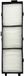 Panasonic Filtre à air de remplacement pour projecteurs, 1 pièce, polyester
