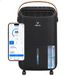 Vibrix DryFlow12 Pro Luchtontvochtiger & Luchtreiniger – 12L per dag – Bediening via App – Ionisator & UV-licht – Wasdroogfunctie – Stil & Energiezuinig – Voor Badkamer, Kelder, Zolder & Slaapkamer – Dehumidifier
