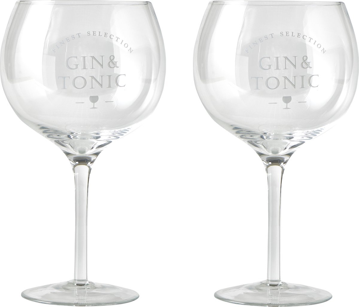 Riviera Maison Gin & Tonic Glas Finest Selection Gin & Tonic Glas Set 2 Stuks