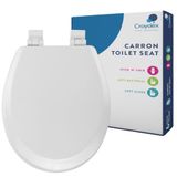 Croydex Carron Houten toiletbril Soft Close