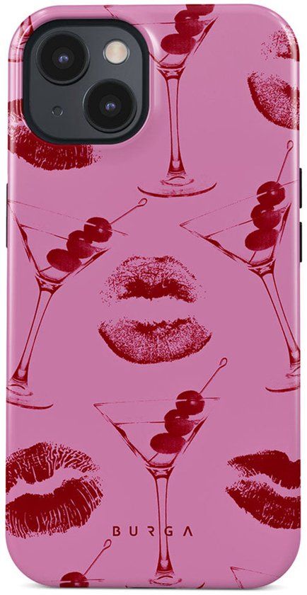 BURGA Telefoonhoesje voor iPhone 15 - MagSafe-compatibel - Schokbestendige Hardcase Hoesje - Call Me