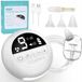 Nez aspirateur électrique pour bébés - FT1 - Rechargeable - 9 niveaux d'aspiration - Musique intégrée - Veilleuse - Blanc