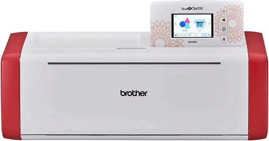 Brother ScanNCut SDX900 Electronic Cutting Machine - Red/White