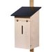 Luxe insectenhotels - Grote horzelbox van hout voor het koloniseren van horzelkolonies - nesthulp bij horzels - 32 x 32 x 56 cm - bruin
