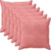 vidaXL - Kussensloop - 6 stuks - Roze - 65 x 65 cm