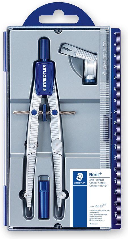 STAEDTLER Noris Schoolpasser - incl. precisiewieltje