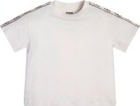 Guess Girls Logo Shirt Creme - Maat 176
