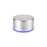 Luidspreker, OnePlus 7 Plus Luidspreker metaal bluetooth voor smartphone USB-poort TF-kaart Auxiliary luidspreker micro mini (zilver)