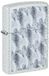 Zippo Stormaansteker - 3D Flames Design - Color Image Glacier - Navulbaar - Herbruikbaar - Winddicht design - Geschenkdoos - Made in USA