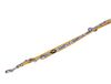 Nobby Leiband Style, oranje, L: 200 cm, B: 10 mm, 1 stuk