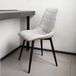 Chaises métalliques beiges sans marque - Lot de 2