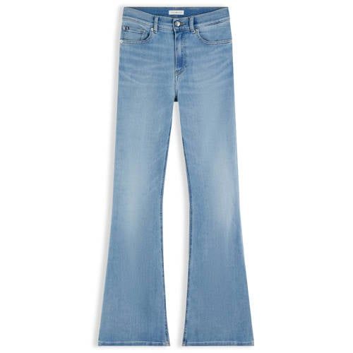 Tommy Hilfiger high waist flared jeans - lichtblauw