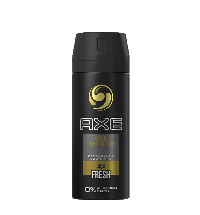 AXE Gold Temptation - Deodorant - 2 x 150ml - Heren