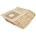 vhbw 10x sacs aspirateur compatibles avec Siemens VZ 9227, 9271, 52 AF G XL, 92760, 52 AFGXL, 92 D 70, 92 E 70 aspirateur - 24,5cm x 18cm sable