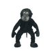 Dress Up America Eng Gorilla Mascot Kostuumset voor Volwassenen - Pluche Zwarte Aap Jumpsuit met Hoofd Wanten en Voeten - Luxe Dieren Verkleedpak