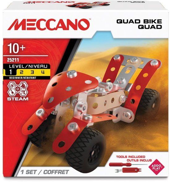BANDAI Meccano - BANDAI - Bouwset - Quad - APM11114