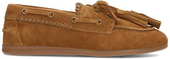 PS Poelman Lira Dames Loafers - Bruin