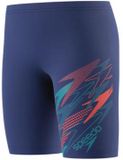 Speedo Medley Logo Jammer Jongens Zwembroek Blauw/Blauw - Maat 164