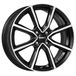 DEZENT TN noir foncé poli 6.5Jx17 4x100 ET49