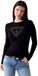 Katie Triangle Logo Pull Noir M Femme