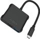 FIXED HUB Quadri 5-in-1 USB-C Hub – 4K HDMI – 140W Power Delivery – USB-C & USB-A – Space Black