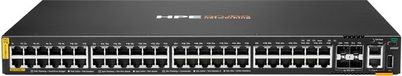 HPE Hewlett Packard Aruba 6200F 48G Class4 PoE 4SFP+ 370W Managed L3 Gigabit Ethernet (10/100/1000) Power over Ethernet (PoE) 1U