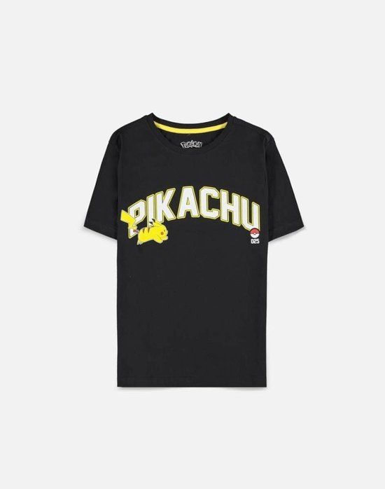 Pokémon Running Pika Women's T-shirt - Black - Size L