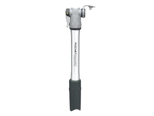 Topeak Pocket Rocket minipomp, zilver, één maat