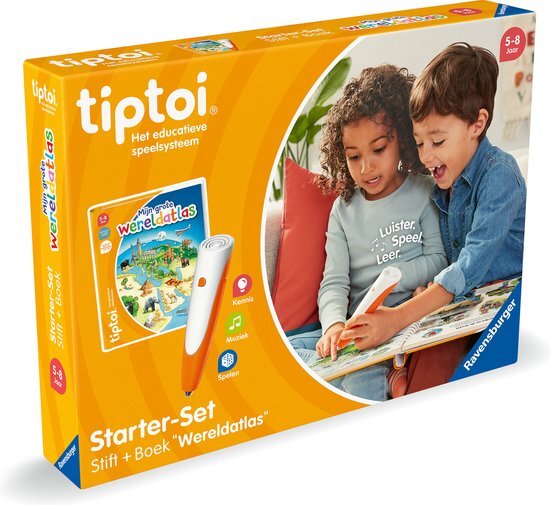 tiptoi Ravensburger tiptoi® Starter Set Wereldatlas