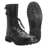 Mil-Tec Franz.Act.Leather m.Schn., gevechtslaarzen, zwart, 44 EU