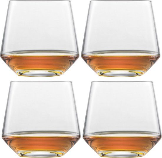 ZWIESEL GLAS Pure Whiskyglas groot 60 - 0.389 Ltr - set van 4