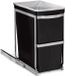 Seau à déchets - 30L - Noir - Plastique