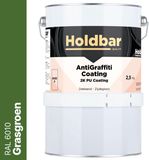 Holdbar Anti Graffiti Coating Grasgroen (RAL 6010) 2,5 Kg