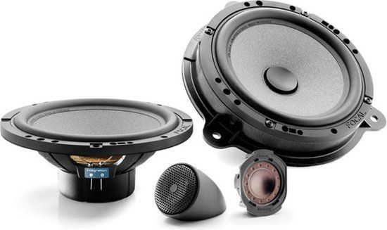 Focal ISRNS165 - 16cm 2-weg composet autospeakers - 140W - Zwart