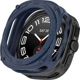 Qubix TPU Harnas case (open front) - Bleu foncé - Samsung Galaxy Watch Ultra / Ultra 2 - 47mm