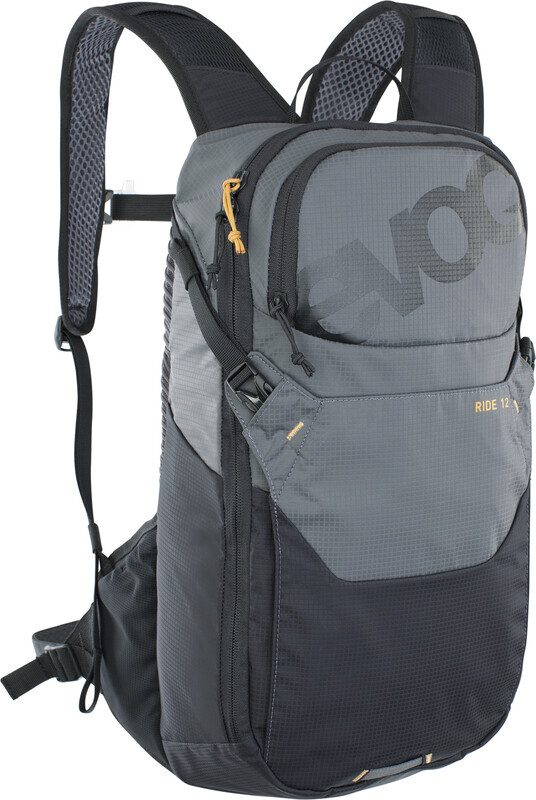 EVOC Ride 12 Backpack, carbon grey/black