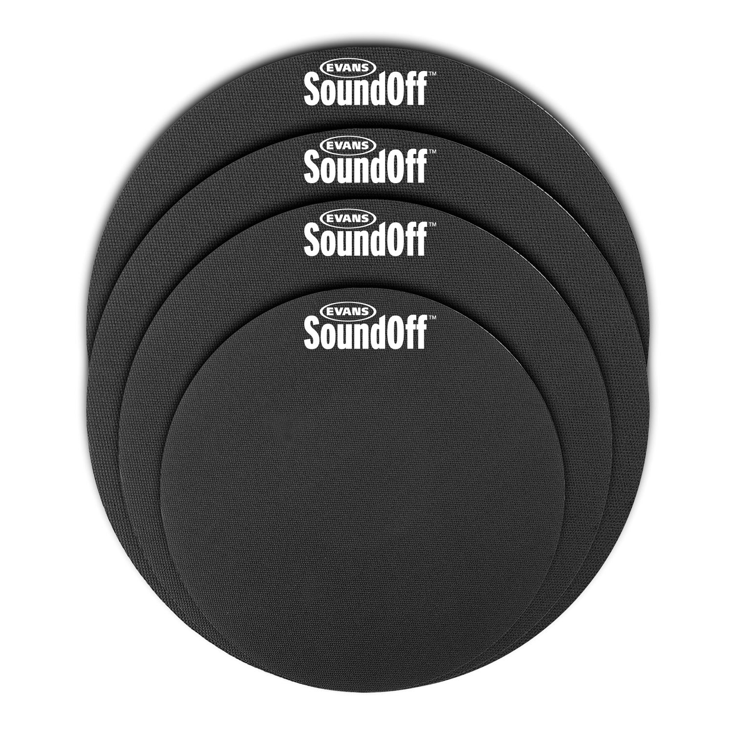 Evans SO 0244 Sound Off - Drum Practice Pad - 37x37cm