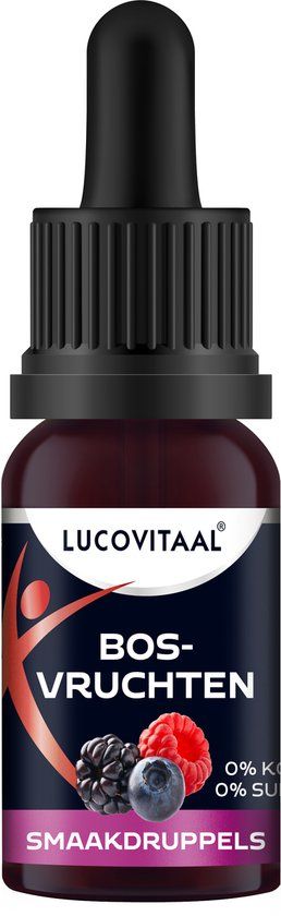 Lucovitaal Smaak druppels bosvruchten 20 Milliliter