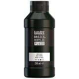 LIQUITEX 8870431 Basics Fluid acrylverf 250 ml ivoorzwart