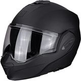 SCORPION EXO-TECH motorhelm, matzwart, zwart/blauw/wit