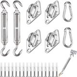 40 stuks kit de fixation pour voile d'ombrage