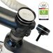 NC-17 AirBox Houder voor Apple AirTag & Motorola Moto Tag, fiets A-headset integratie, CNC-aluminium, diefstalbeveiliging, waterdicht, voor MTB, e-bike, iOS en Android compatibel