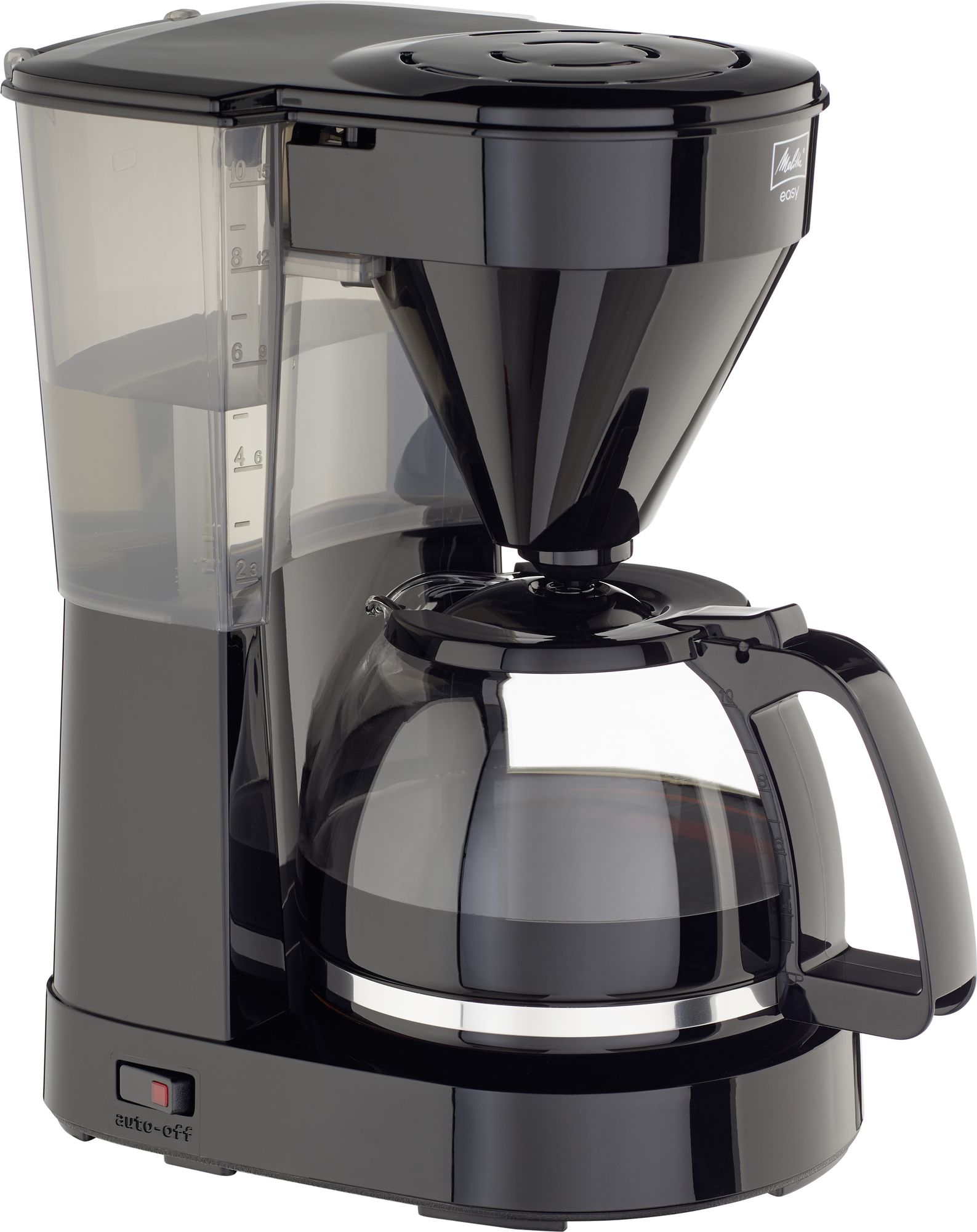 Melitta Easy II Filter Coffee Maker - Black & Stainless Steel