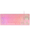 Mars Gaming MK023 Gaming USB QWERTY Spaans Roze Toetsenbord